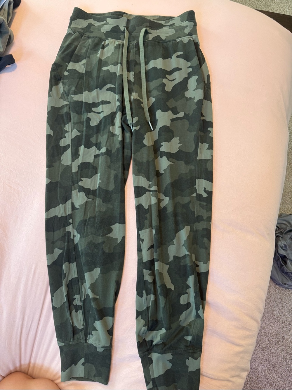 lululemon Green Camo Jogger Pants